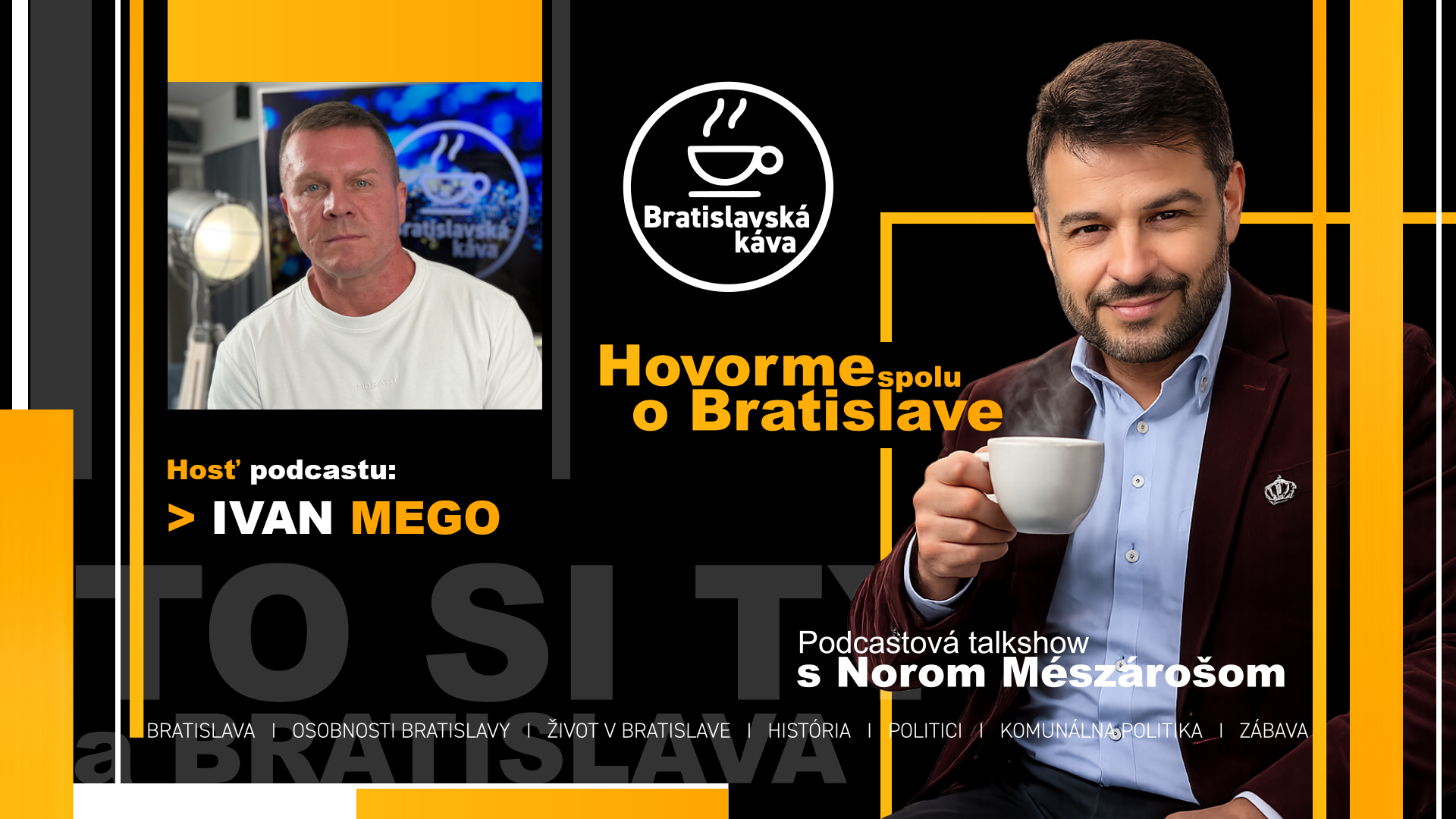 IVAN MEGO – epizóda podcastu Bratislavská káva