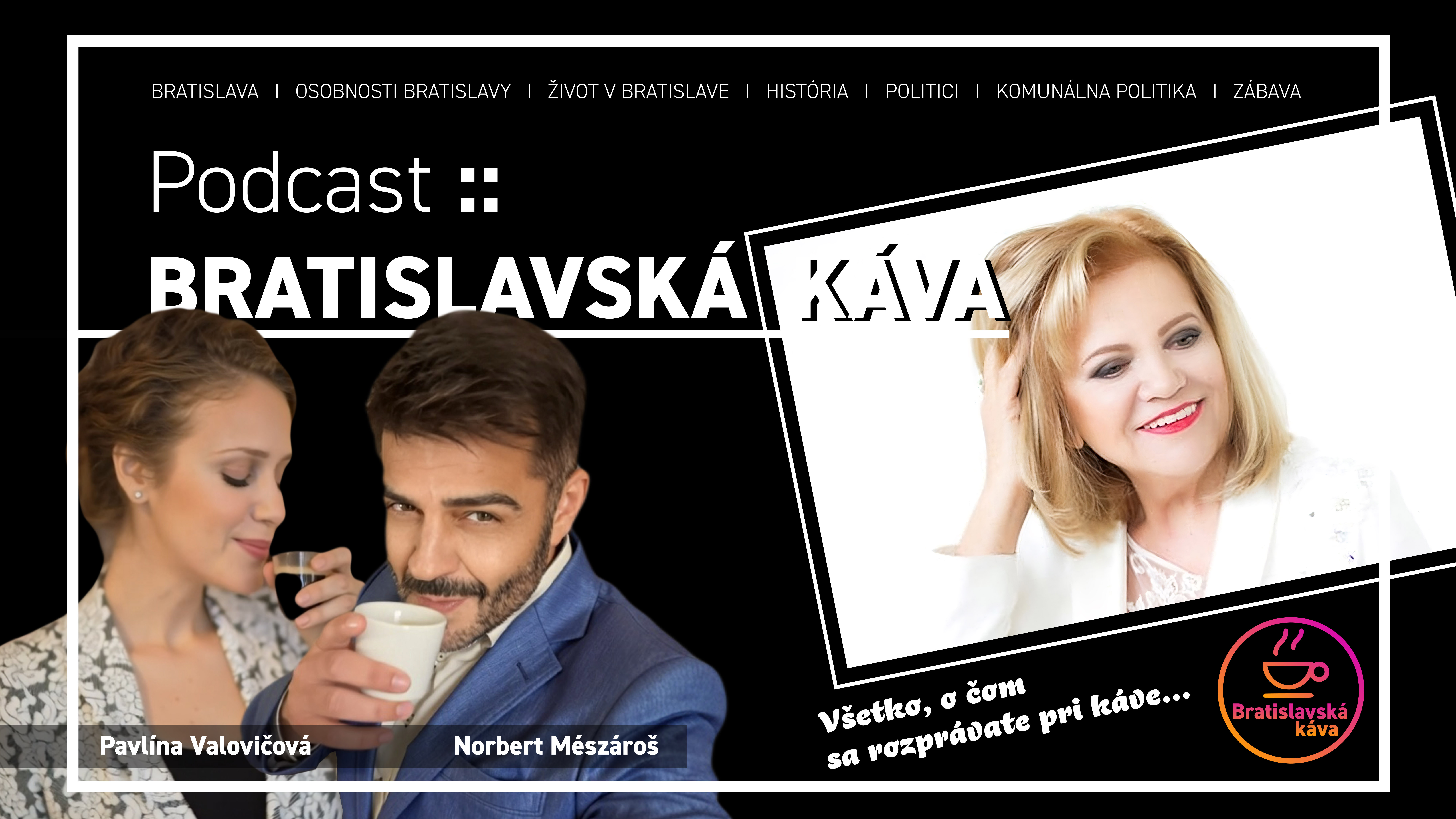 Podcast: Bratislavská káva MARCELA LAIFEROVÁ – epizóda podcastu Bratislavská káva