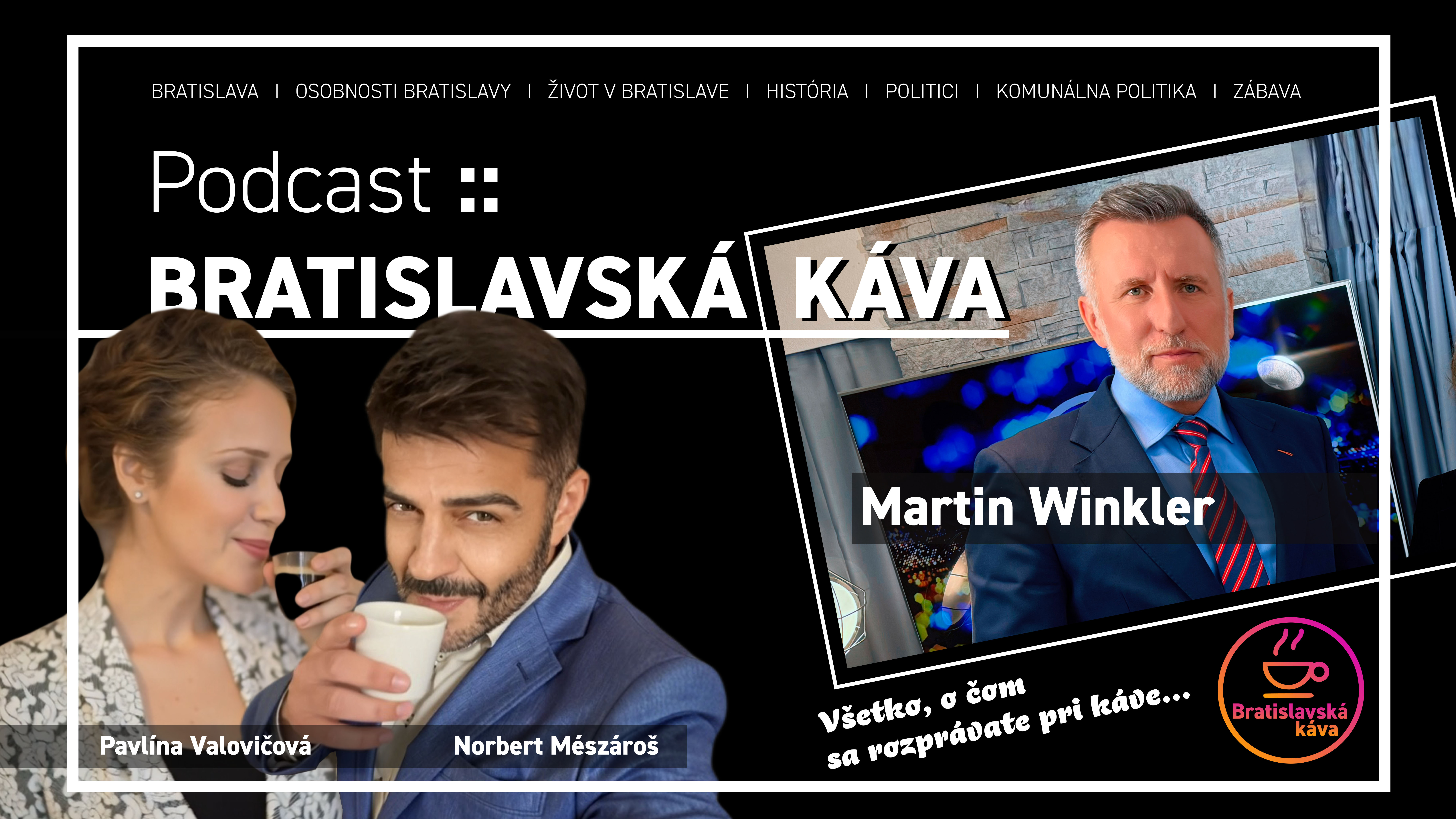 Podcast: Bratislavská káva MARTIN WINKLER – epizóda podcastu Bratislavská káva