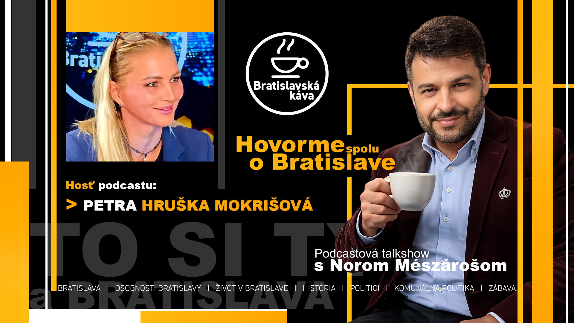 PETRA HRUŠKA MOKRIŠOVÁ – epizóda podcastu Bratislavská káva
